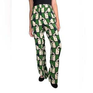 ZARA PRINTED LIGHTWEIGHT TROUSERS